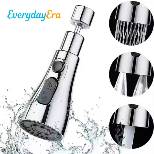 EverydatEra 3-Function Pull Down Kitchen Faucet – 360° Rotating Sink Sprayer Tap