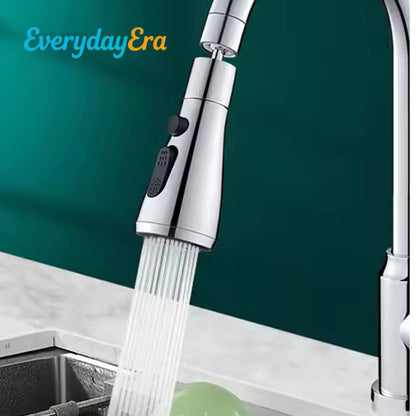 EverydatEra 3-Function Pull Down Kitchen Faucet – 360° Rotating Sink Sprayer Tap