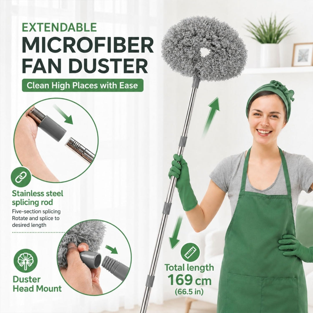 Ceiling fan cleaner
