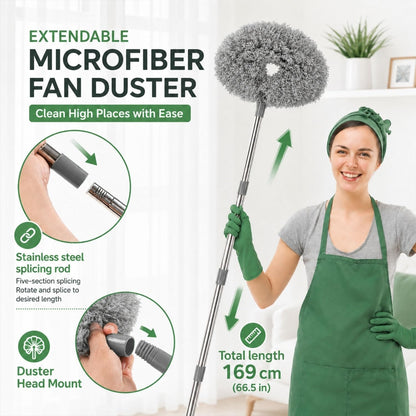 Ceiling fan cleaner